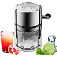 Trituradora de hielo manual - Máquina portátil de cono de nieve- máquina de bebidas frías de cocina para tienda de…